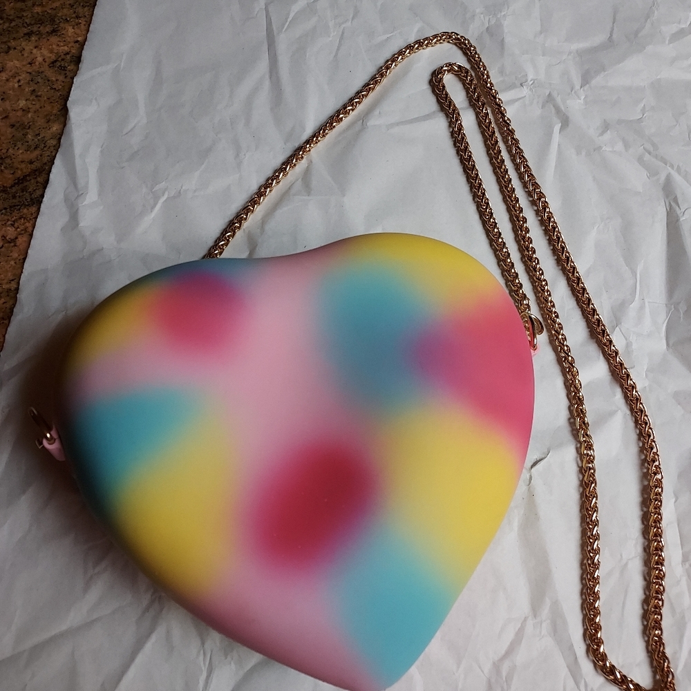 Crossbody Heart shape purse,